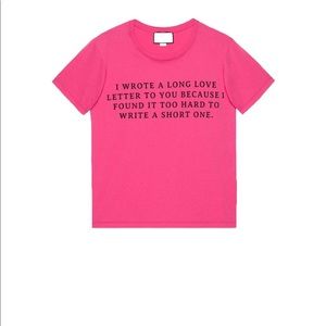 Gucci Love Letter Tee